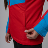 Nordski Montana утепленный лыжный костюм женский blue-red - 6