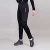 Nordski Premium разминочные лыжные брюки женские черные - 2