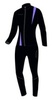 Nordski Active детский разминочный лыжный костюм черный-фиолет - 6