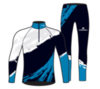 Nordski Premium лыжный гоночный комбинезон deep blue-white - 4