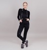 Женские разминочные лыжные брюки Nordski Premium черные - 1