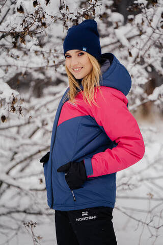 Nordski Premium Sport утепленная лыжная куртка женская denim