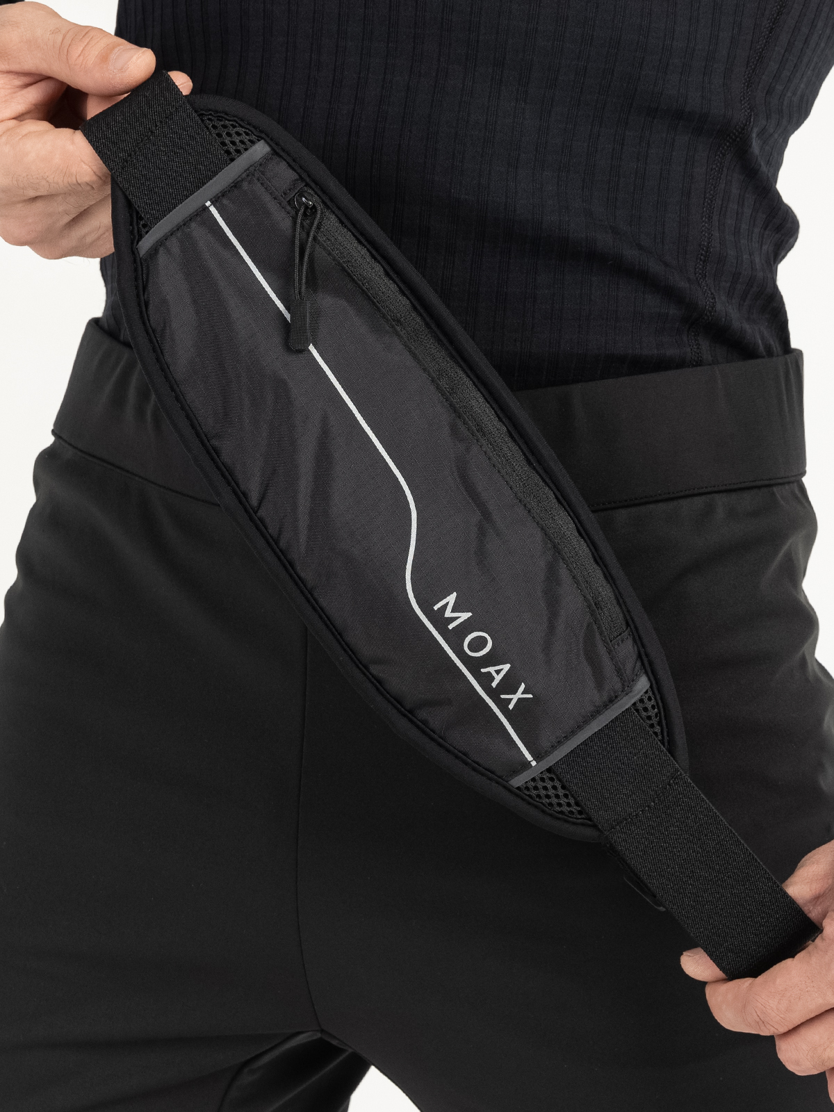 Поясная сумка Moax Waist Run черная