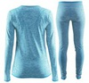Комплект термобелья женский Craft Comfort (blue) - 2
