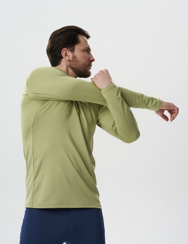 Мужской лонгслив для тренировок Nordski Run fern