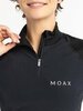 Женский комплект термобелья с ветрозащитой Moax Race Wind черный - 8
