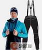 Nordski Premium разминочный лыжный костюм мужской breeze-black - 1