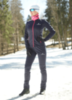 Nordski Jr Motion 2020 разминочный лыжный костюм детский blueberry-pink - 1