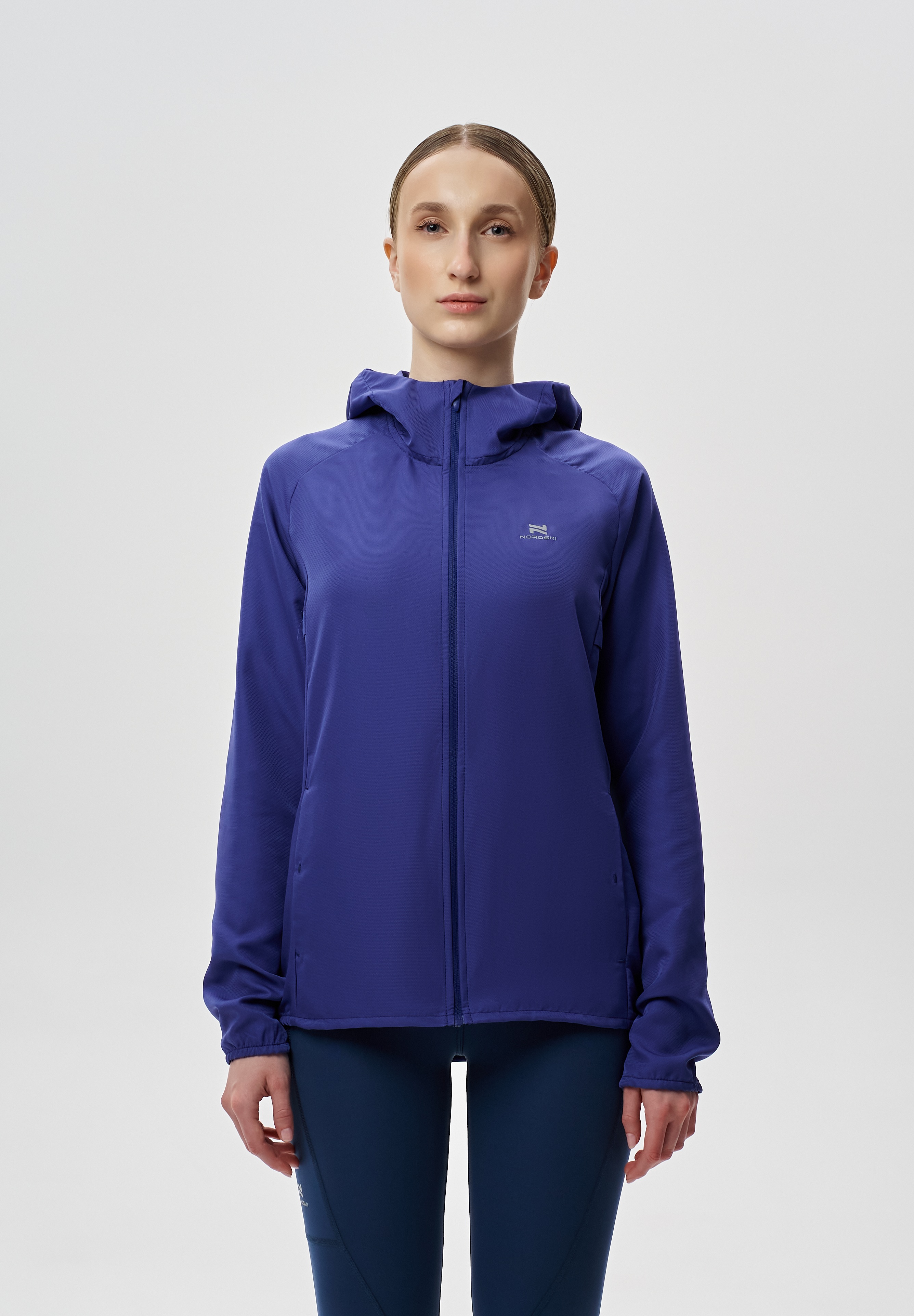 Женская спортивная ветровка Nordski Runway deep purple