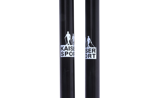 Kaiser Sport Nordic Walking Black телескопические палки для скандинавской ходьбы