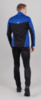 Мужской утепленный разминочный костюм Nordski Base true blue-lime - 2