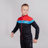 Детская лыжная куртка Nordski Jr Drive black-red - 3