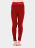 Brubeck Active Wool детское термобелье кальсоны бордо - 1
