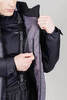 Мужская зимняя лыжная куртка Nordski Active черный-серый - 5