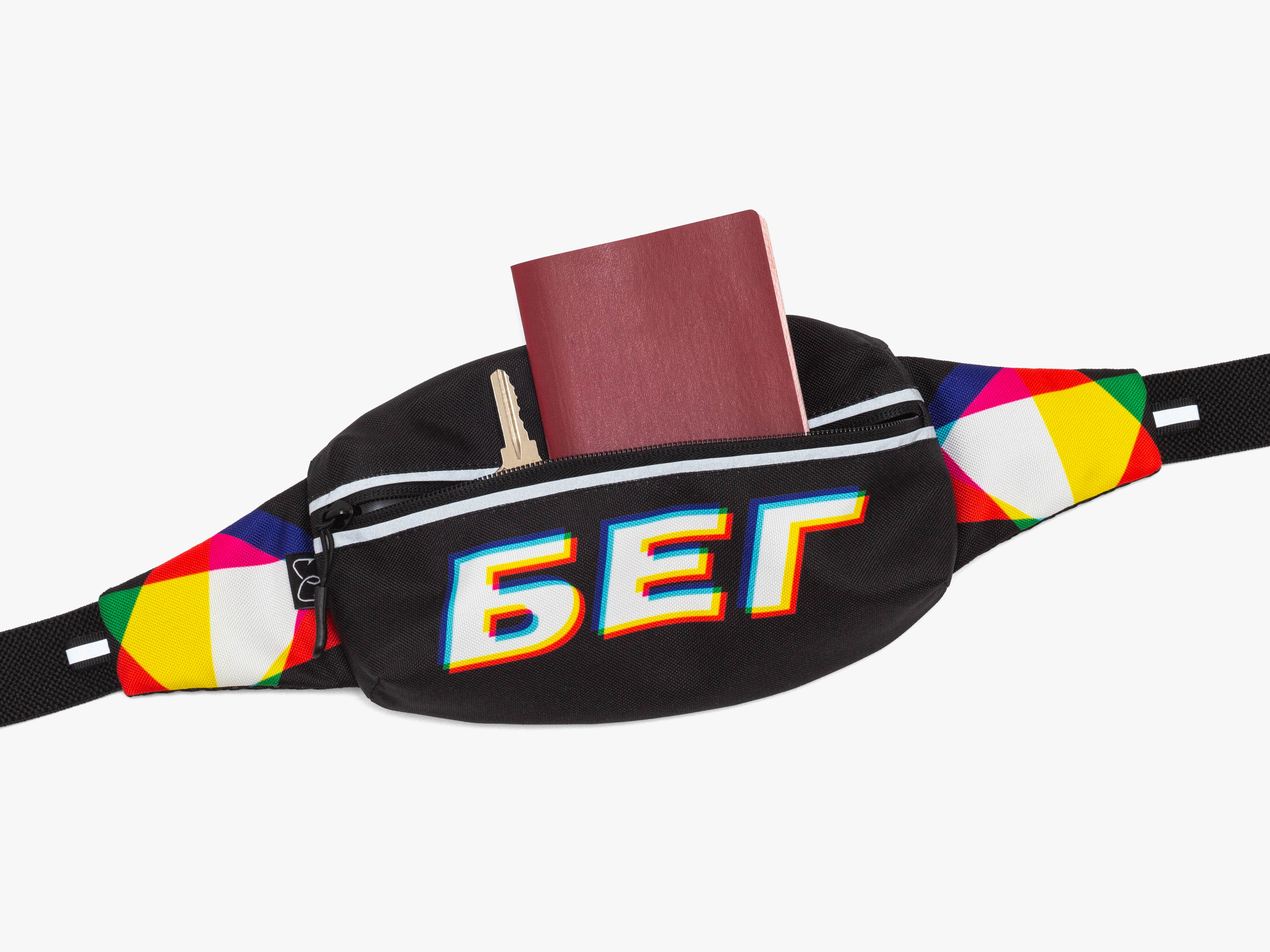 Поясная сумка для бега Enklepp Marathon Waist Bag rgb бег - 5