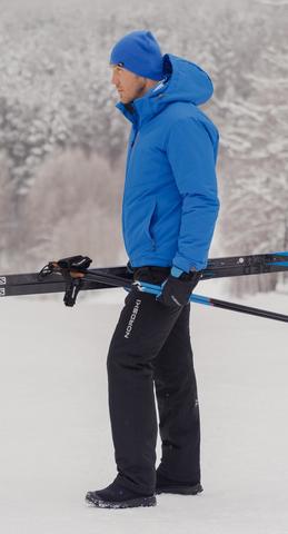 Nordski Montana теплый лыжный костюм мужской синий