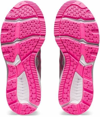 Asics Gt 1000 10 Gs кроссовки для бега подростковые серые-розовые