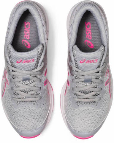 Asics Gt 1000 10 Gs кроссовки для бега подростковые серые-розовые