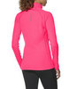 Рубашка для бега женская Asics LS 1/2 Zip Jersey розовая - 3