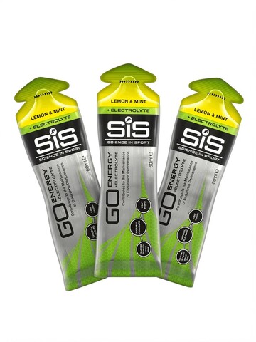 Набор углеводных гелей с электролитами SIS Go Isotonic Gel + Electrolyte 60 мл лимон-мята