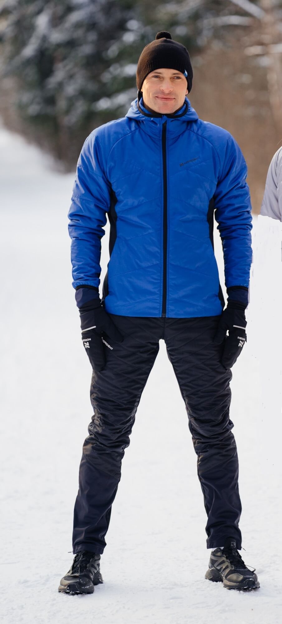 Мужские тренировочные лыжные брюки Nordski Hybrid Warm - 8