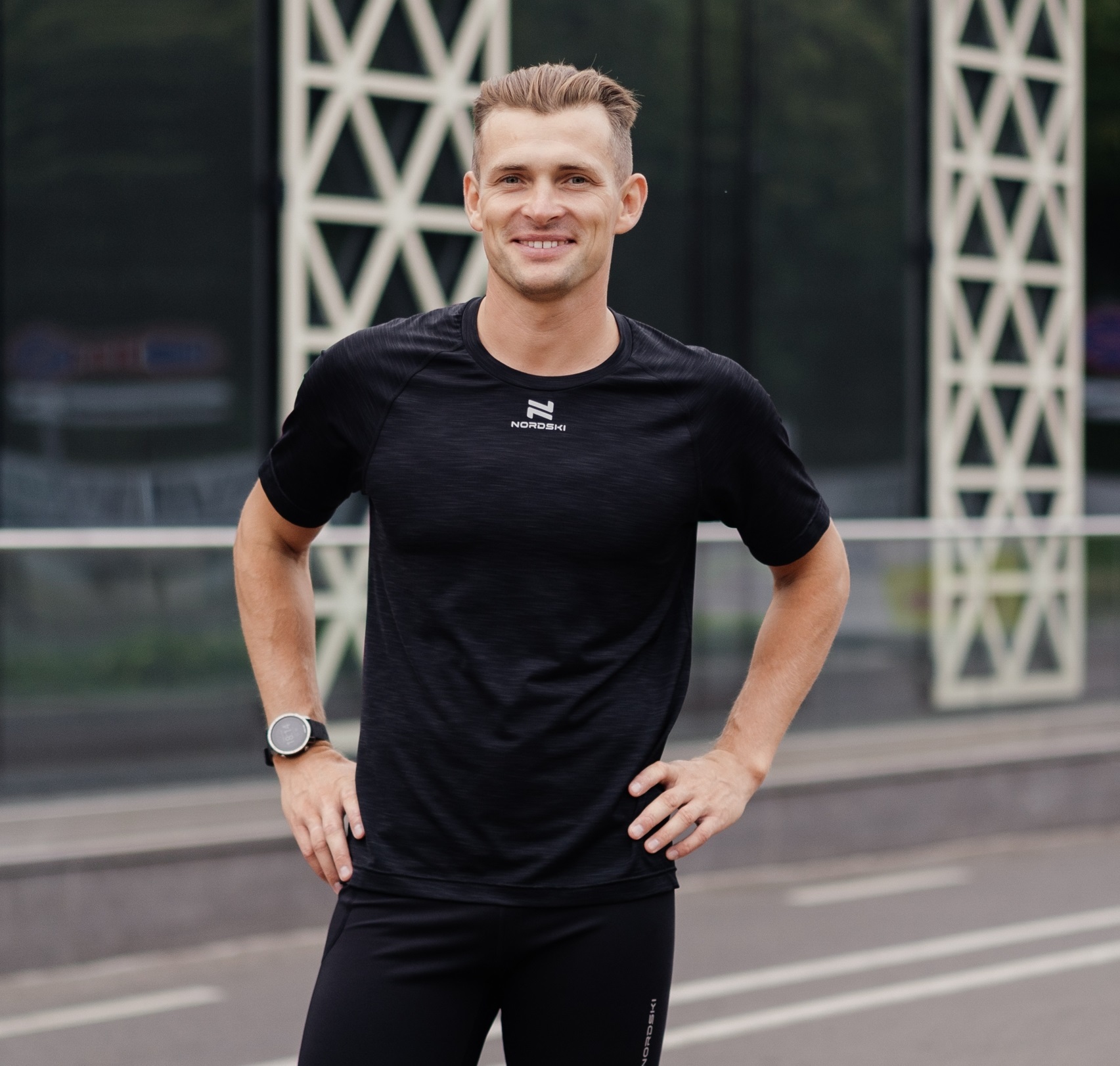 Мужской комплект для бега Nordski Pro 2.0 black - 2