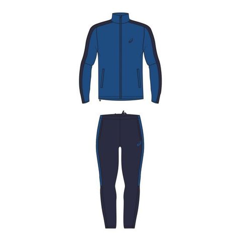 Asics Lined Suit спортивный костюм мужской синий