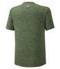 Mizuno Core Graphic Rb Tee беговая футболка мужская зеленая - 2