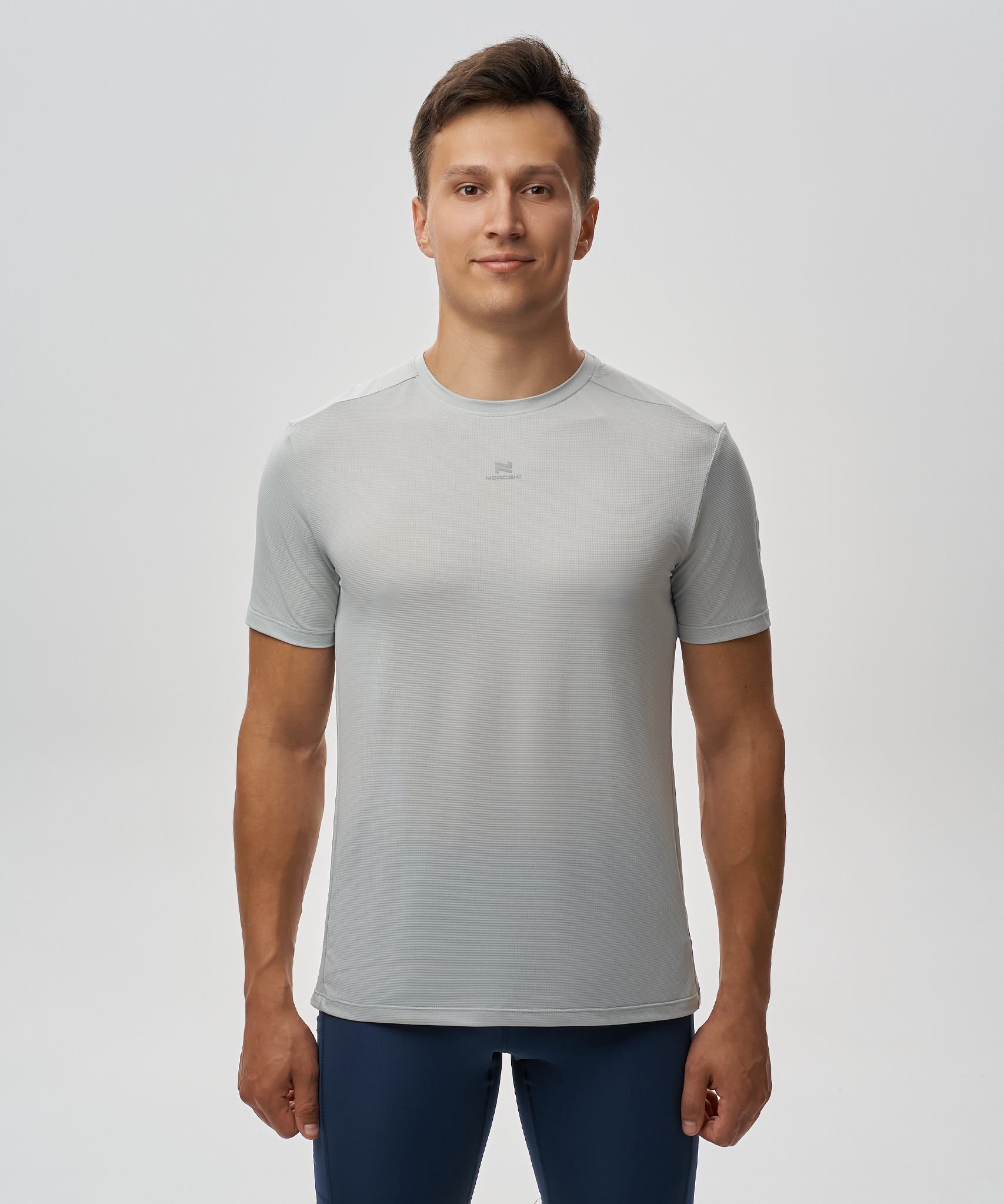 Мужской комплект для тренировок Nordski Run 2.0 silver-titan - 5