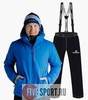 Nordski Montana Premium утепленный лыжный костюм мужской Blue-Black - 1
