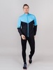 Nordski Sport Premium костюм для бега мужской light blue-black - 1