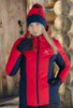 Теплая лыжная куртка женская Nordski Base iris-red - 7