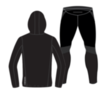 Nordski Run Premium костюм для бега мужской Black-Blue - 11