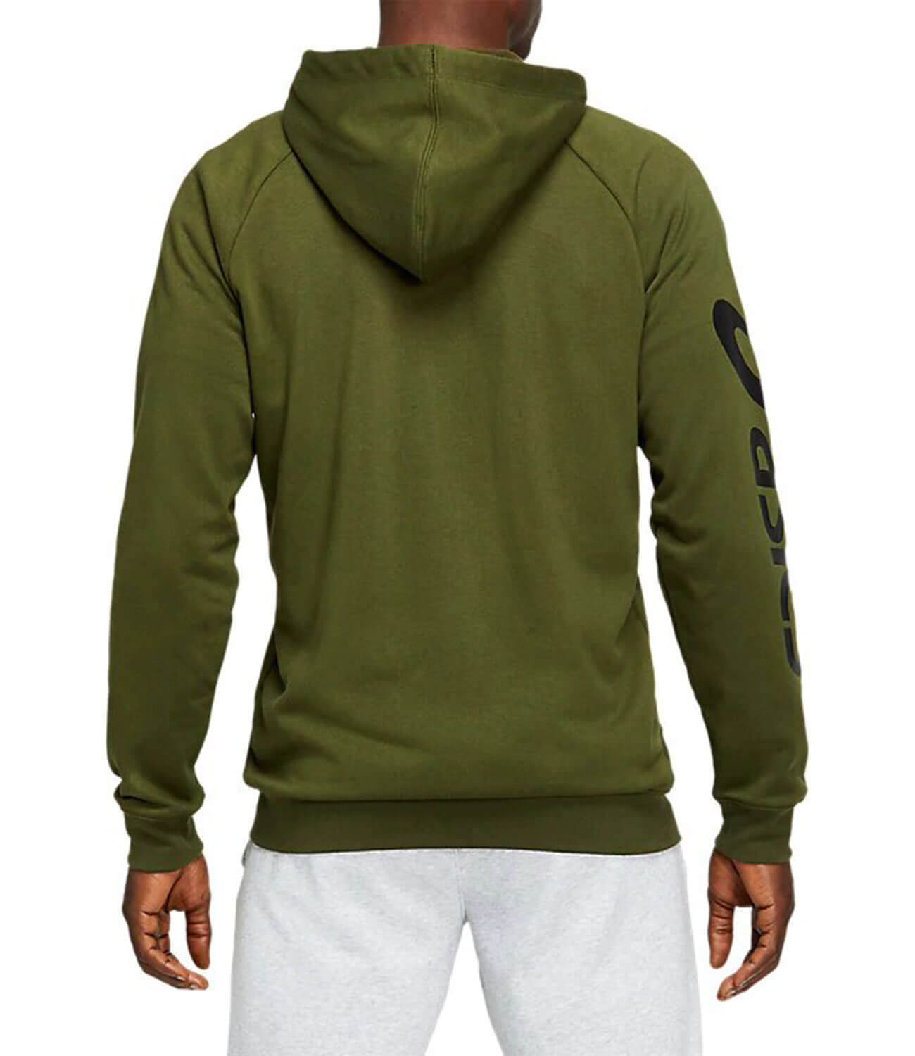 Asics Full Zip Hoodie толстовка мужская хаки - 2