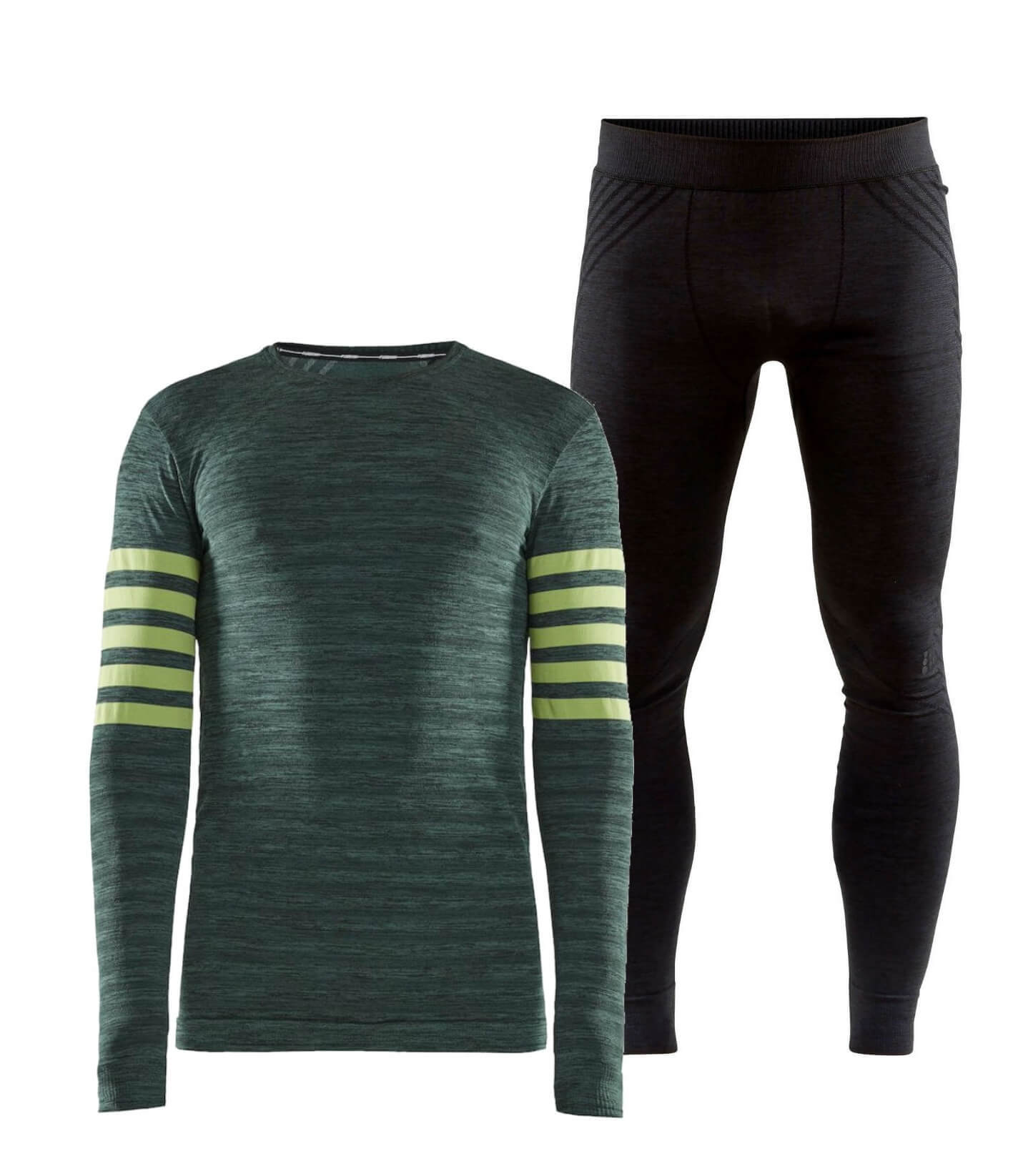 Craft Fuseknit Comfort Blocked комплект термобелья мужской green-black