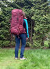 Tatonka Bison 65+10 туристический рюкзак женский bordeaux red - 12