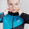 Nordski Premium разминочная куртка женская blue-black - 3