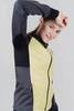 Женский беговой костюм с капюшоном Nordski Hybrid grey-yellow - 5