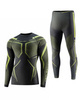 Мужской комплект термобелья Brubeck Dry графитовый-лайм - 2