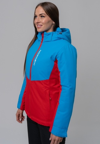 Nordski Montana Premium зимний лыжный костюм женский Rus blue