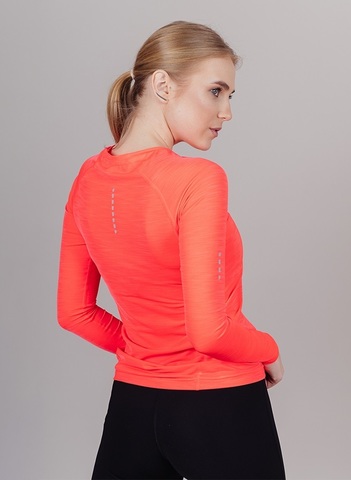Nordski Pro футболка с длинным рукавом женская coral