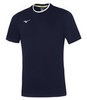 Mizuno Tee мужская беговая футболка темно-синяя - 1