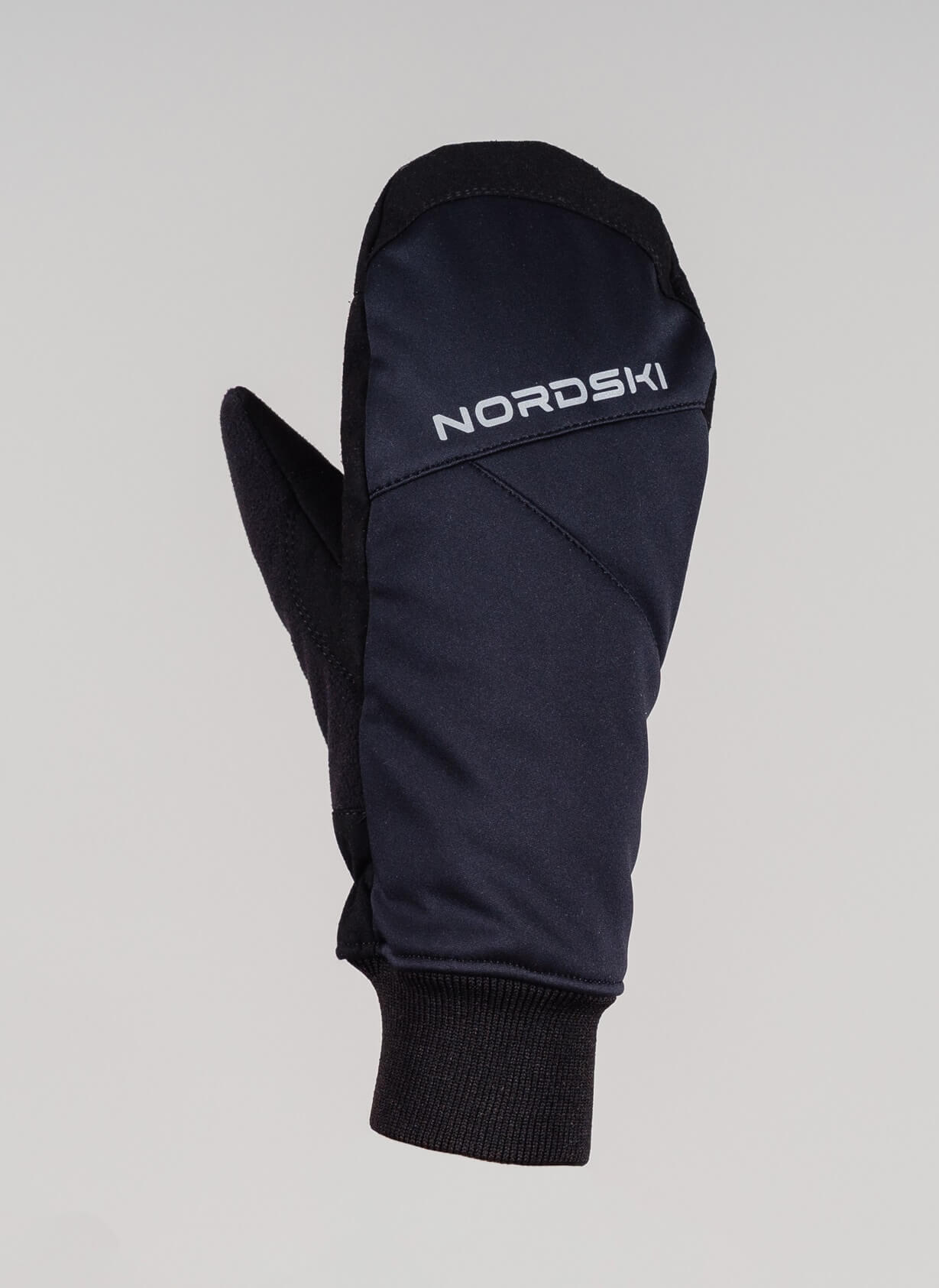 Теплые лыжные варежки Nordski Arctic WS black - 2