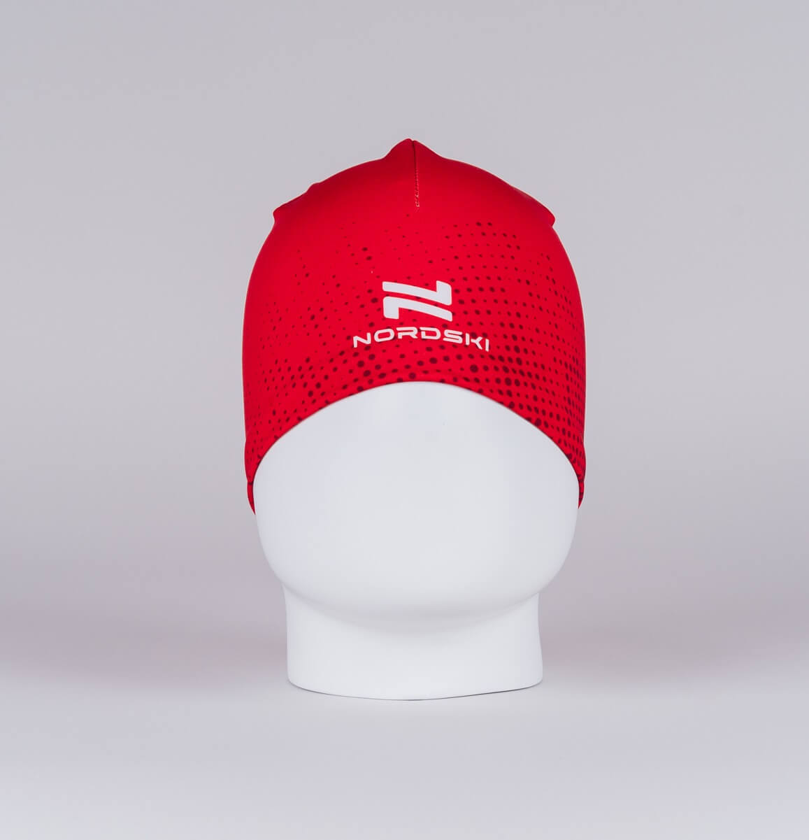 Гоночная шапка подростковая Nordski Jr Pro red-black - 2
