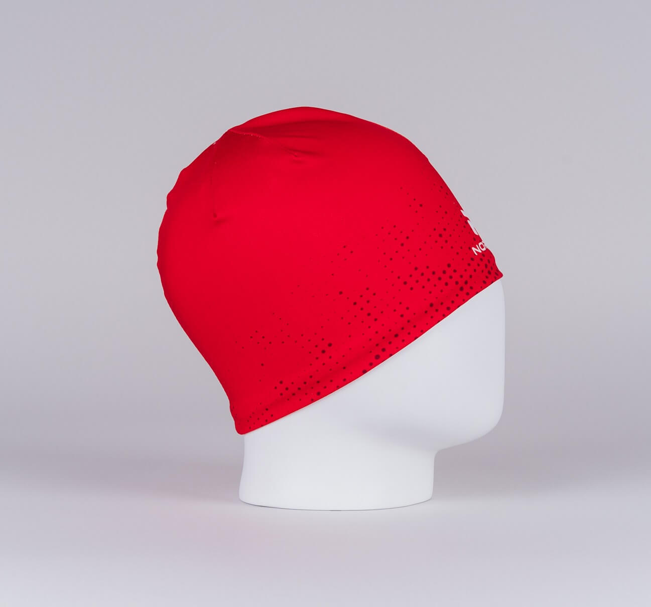 Гоночная шапка подростковая Nordski Jr Pro red-black - 3