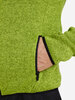 Мужская флисовая толстовка Fischer Fleece Logo зеленая - 5