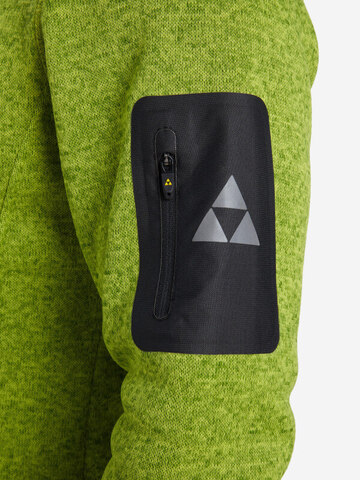 Мужская флисовая толстовка Fischer Fleece Logo зеленая