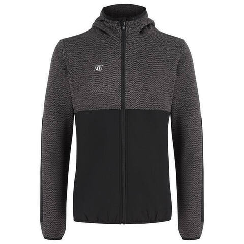 Теплая кофта с капюшоном Noname Fleece Jacket Ux 24 унисекс черная