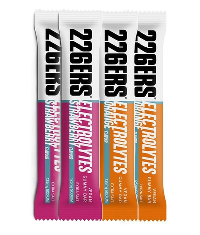 Набор энергетических мармеладных батончиков 226ERS Vegan Gummy Bar апельсин-клубника