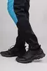 Мужские тренировочные лыжные брюки Nordski Hybrid Warm light blue-black - 7